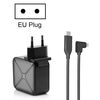 Proiezione multifunzione e ricarica Adattatore CA Adattatore Supporto base Android / PC / Lite per interruttore, Specifiche: Black + Spina UE