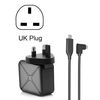 Proiezione multifunzione e ricarica Adattatore CA Adattatore Supporto base Android / PC / Lite per interruttore, Specifiche: Black + UK Plug
