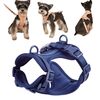 Cinturino pettorale per cani color macaron con cinturino in PVC per animali domestici, taglia: S (blu)