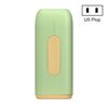 Strumento di depilazione laser portatile elettrico portatile per uso domestico A18, specifica: spina americana (verde chiaro)