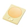 Sottobicchiere termostatico per tazza a temperatura costante USB per uso domestico, stile: con adattatore (giallo limone)