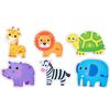 Giocattoli puzzle in legno per l'educazione precoce dei bambini (elefante)