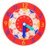 KBX-974 5 PCS Orologio digitale con cognizione del tempo Giocattolo per l'educazione precoce dei bambini (rosso)