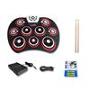 Silicone Pieghevole portatile Board DTX DTX Game Strike Board (G800 rosso)