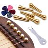 12 pezzi / set Set di strumenti per sintonizzatore con clip per accordatura per basso in legno folk