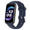 Cinturino per orologio in silicone con superficie lucida da 16 mm per Keep Band B4 (blu notte)