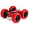 Deformazione stunt Telecomando elettrico ad alta velocità Auto a doppia fultura Bustellata rotta e torsione a rotazione auto giocattolo (rosso)