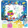 6614 Bambini Acqua Drawing Canvas Magic Graffiti Mat, Dimensioni: 100 x 80cm Nuova versione
