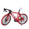 1: 8 Scale Simulation Ley Bicycle Model Mini Bicycle Toy Decoration (GARE BIKE-RED)