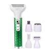 5 in 1 rasoio elettrico Lady Household Bikini capelli ascellari parti intime raschietto per capelli (verde)