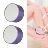2 lavapavimenti per piedi per depilazione nano a doppia faccia, compatti e portatili manuali (viola)