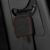 Limitatore di cintura di sicurezza per auto Regolatore elastico Fissaggio magnetico (nero)