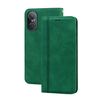 Per Huawei nova 9 SE 4G / 5G Custodia per telefono in PU con vibrazione orizzontale magnetica aziendale smerigliata (verde)