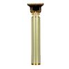 Tagliacapelli con testa in acciaio a forma di T cava Tagliacapelli elettrico con ricarica USB, colore: oro