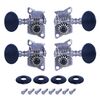 16 pezzi / set metallo ukulele tipo aperto tipo singolo set tuning link