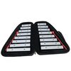 JZ-35 16-Tone Double Row Carillon Orff Strumento percussioni, Colore: argento
