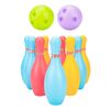 3 set per bambini Sport ricreazione Plastica Bowling Toy Set, Dimensioni: 15 cm
