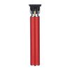 Tagliacapelli elettrico con incisione a ricarica USB con testa di taglio in ceramica a forma di T cava, colore: rosso