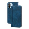 Per Xiaomi Redmi A1/A2 Custodia per telefono in PU con vibrazione orizzontale magnetica aziendale smerigliata (blu)