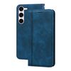 Per Samsung Galaxy S23 + 5G Custodia per telefono in PU con vibrazione orizzontale magnetica aziendale smerigliata (blu)