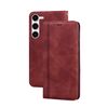 Per Samsung Galaxy S23 5G Custodia per telefono in PU con vibrazione orizzontale magnetica aziendale smerigliata (marrone)