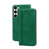 Per Samsung Galaxy S23 5G Custodia per telefono in PU con vibrazione orizzontale magnetica aziendale smerigliata (verde)