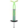 PN098 105 cm per bambini che rimbalza giocattoli a bordo (nero verde)