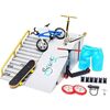Mini Finger Bike Bicicletta Finger Skateboard Set di parti per rampa da skate (CDH-10)
