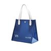 Borsa cosmetica da viaggio in PVC Borsa da toilette impermeabile Borsa a mano (blu navy)