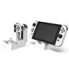 Caricatore del supporto per console di gioco per Nintendo Switch/Switch Oled/Switch Lite (bianco)