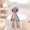 Divertente bambola aliena giocattolo simulazione alieno peluche bambini comfort bambole, dimensioni: 38 cm (viola)