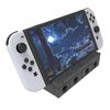 Per Nintendo Switch / Switch OLED / NGC SW450 Convertitore di impugnatura Multifunzione Base di ricarica Screener (Nero)
