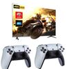 M8 Pro Y3Lite U8 Plus per PS1 2.4G Wireless Dual Gamepad (bianco)
