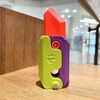 Giocattolo di decompressione a gravità 3D con coltello per ravanello, consegna casuale di colori, stile: grande