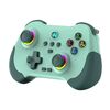 Z01 Wireless Gaming Vortex Dual Hall Body Grip per Switch / PS3 / PS4 / Android / IOS (verde)