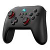 Gamepad wireless Bluetooth con gamepad del corpo con vibrazione di riattivazione per Switch / Android / Apple / PC (nero)