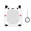 Custodia protettiva in silicone per console di gioco per animali domestici Tamagotchi UNI 2023 (mucca bianca)