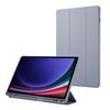 Per Samsung Galaxy Tab S9+ Custodia tablet 3 pieghe in pelle TPU in puro colore con slot per penna (lavanda)
