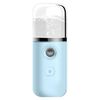 Umidificatore per misuratore di idratazione con interfaccia USB per strumento disinfettante per alcol portatile da 30 ml, Colore: blu
