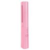 Bigodino per capelli ricaricabile USB portatile 2 in 1, pettine per lisciare i capelli a doppio uso (rosa)