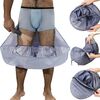 Mantella per rasatura delle gambe Bavaglino rasato pieghevole per peli del corpo per adulti (grigio)