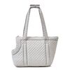 Borsa per animali domestici Borsa da gita per gatti a spalla autunno e inverno, colore: grigio chiaro