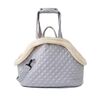 Borsa per animali domestici Borsa da gita per gatti a spalla autunno e inverno, Colore: grande grigio chiaro