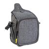 Borsa da addestramento portatile per animali domestici 25x17x12 cm per gite Marsupio per snack per cani (grigio chiaro)