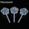 Siringa per marmellata con contagocce in plastica usa e getta da 50 pezzi/confezione da 4 ml, modello: Pentagramma