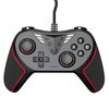 Per Switch/PC Gamepad USB cablato con funzione di vibrazione e burst (nero)