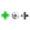 Per PS4 Cross Key 3 pezzi/set Gamepad Pulsanti in metallo Testa a fungo Base magnetica Set di accessori per chiavi a croce