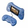 Console di gioco portatile Q8 Schermo da 3,0 pollici Supporto per connessione TV Integrato 800 giochi Doppio blu trasparente