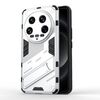 Per Xiaomi 14 Ultra 5G Punk Armor 2 in 1 PC + custodia per telefono in TPU con supporto (bianco)