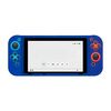 Per Nintendo Switch Game Console Custodia protettiva completa in silicone tinta unita (blu)